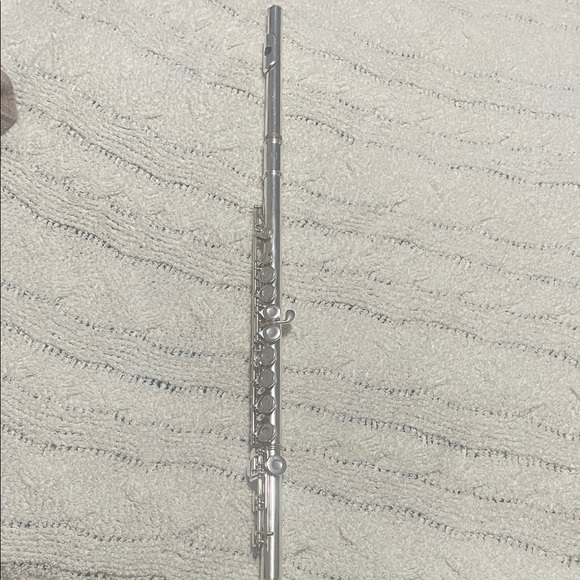 Silver Flute with Black Case - Picture 3 of 8